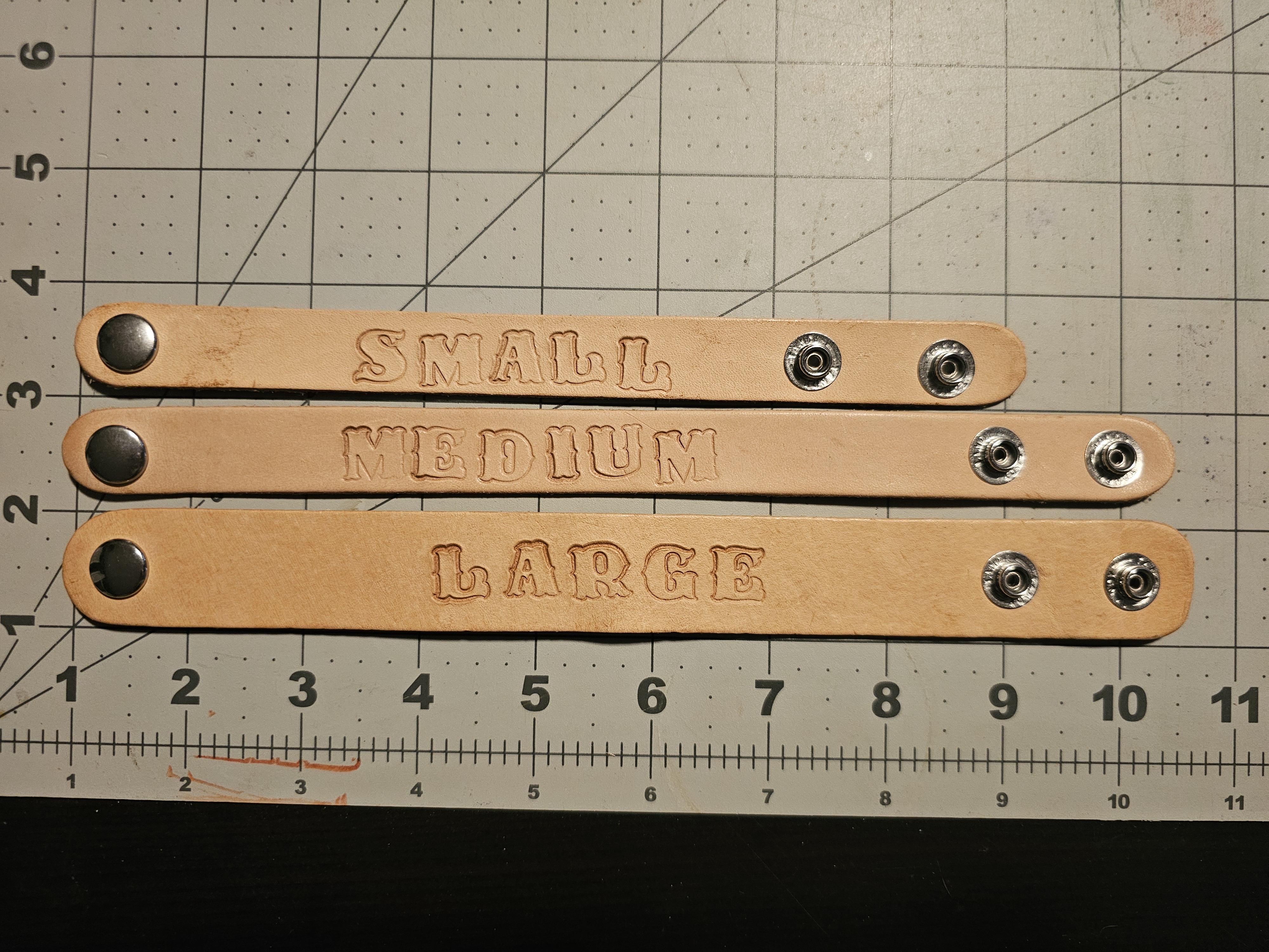 Measuring Tool with Wooden Strips