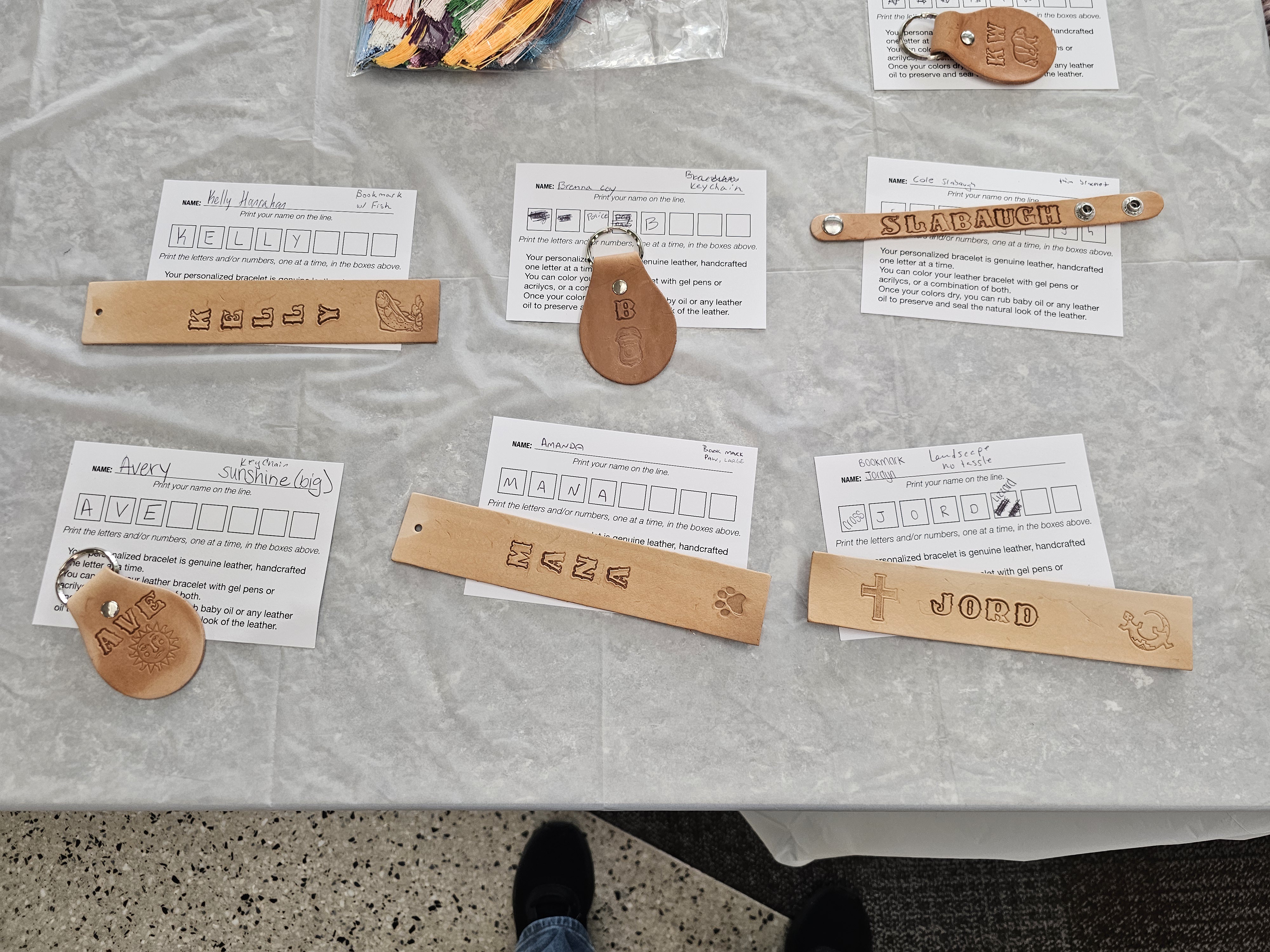 Personalized Leather Accessories